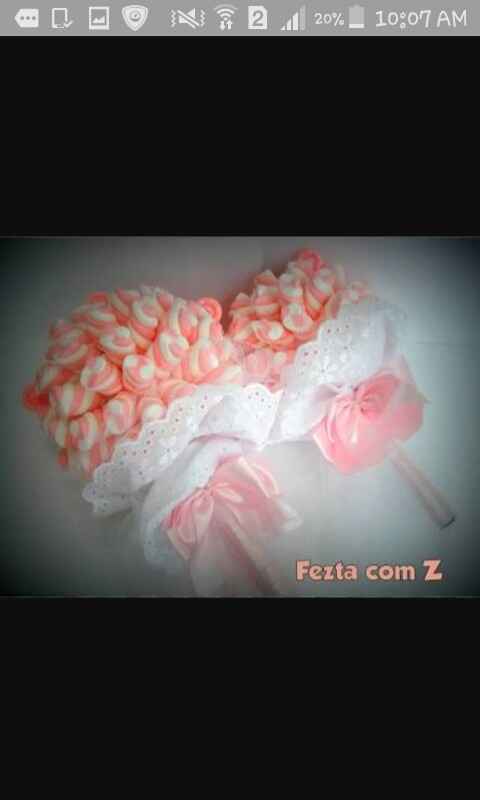 O buquê de masshmallow da minha noivinha - 1