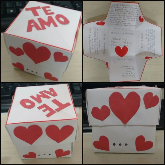 Olha noivinha como que ficou ...Obg pela inspiração