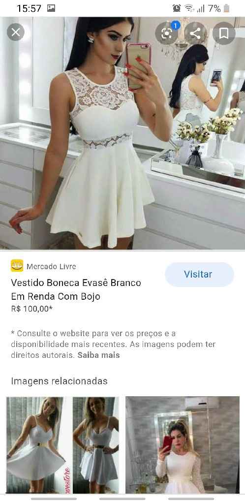 Vestido casamento civil - 2