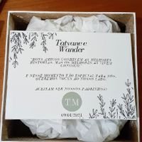 Convite/presente padrinhos - 1