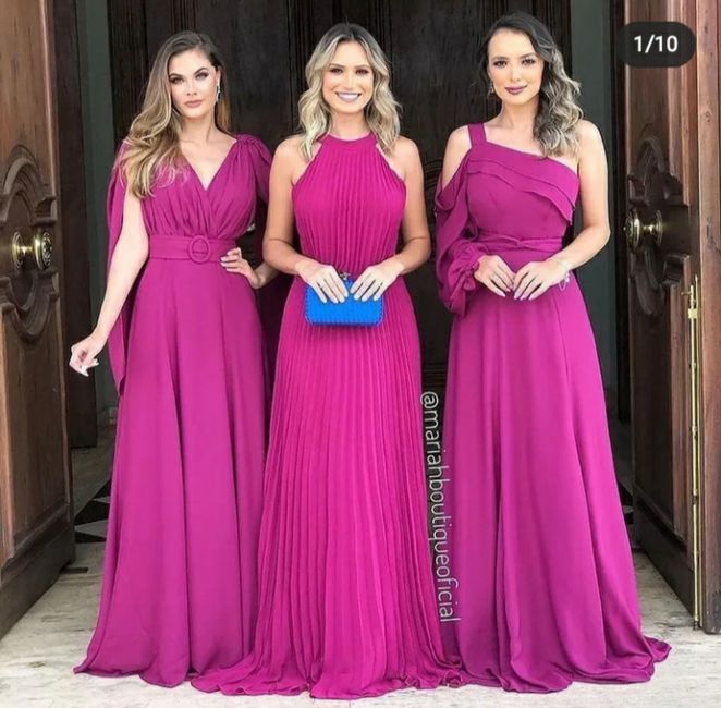 Qual a cor do vestido das madrinhas? Poste uma foto 📸 5