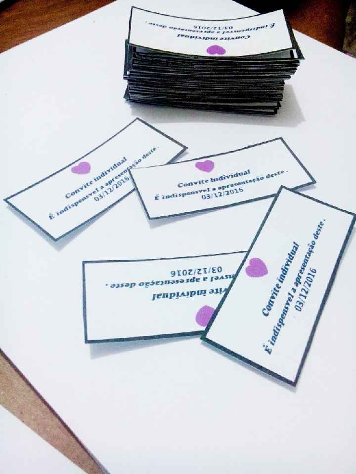Operação convite de casamento diy #vemver! - 1