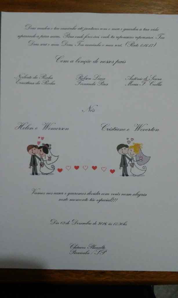 Operação convite de casamento diy #vemver! - 4