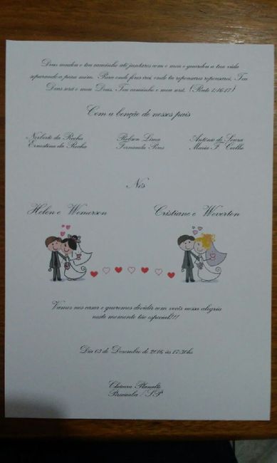 Operação convite de casamento diy #vemver! - 3
