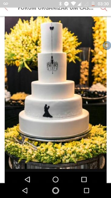 #noivamusa - o bolo de casamento - 1