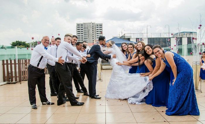 Casamentos reais 2018: foto com padrinhos ou madrinhas - 1