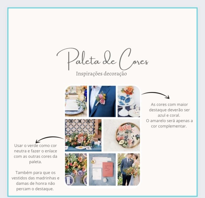 Paleta de cores | Salve the Date | Manual de padrinhos e madrinhas 2