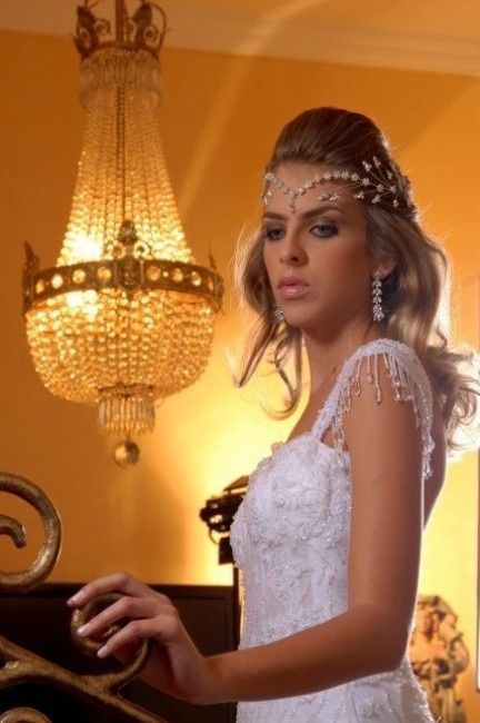 Penteado com testeira - 4