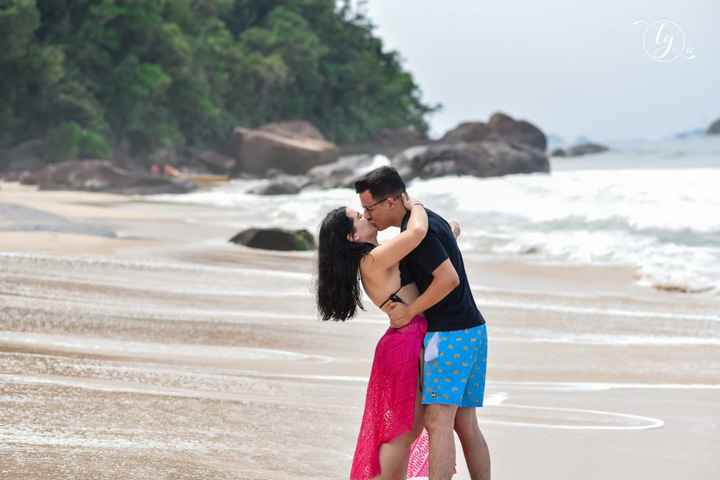 Pré wedding na praia - 1