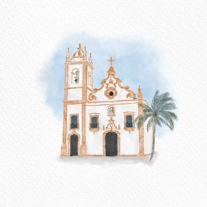 Ilustração de casamento - 2