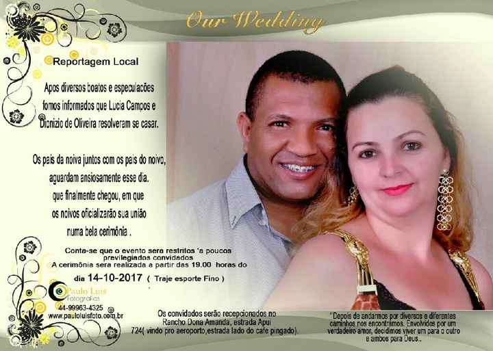 Meus convites - 1