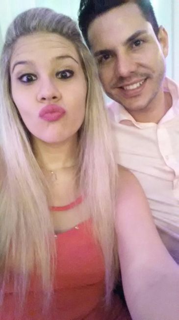 A primeira foto com o seu futuro marido - 2