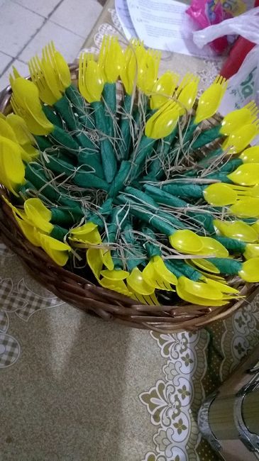 Algumas coisas diy para chá de panela  💛 3