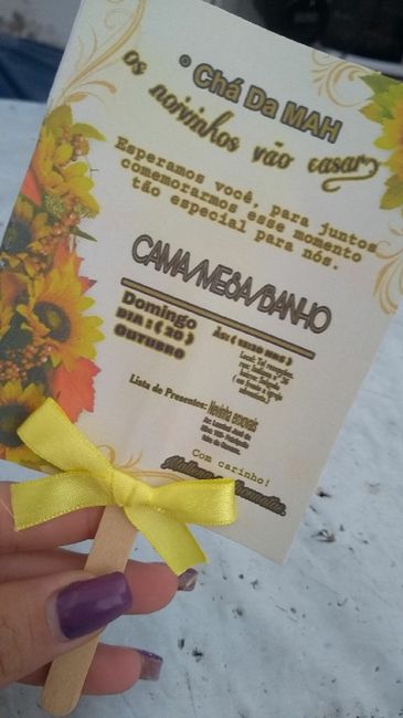 Algumas coisas diy para chá de panela  💛 8