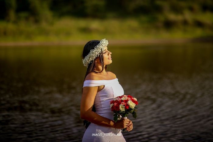 Meu kit noiva para fotos do meu pré wedding 😍 2