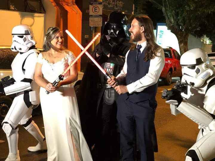 Casamentos Star Wars Larissa e Daniel