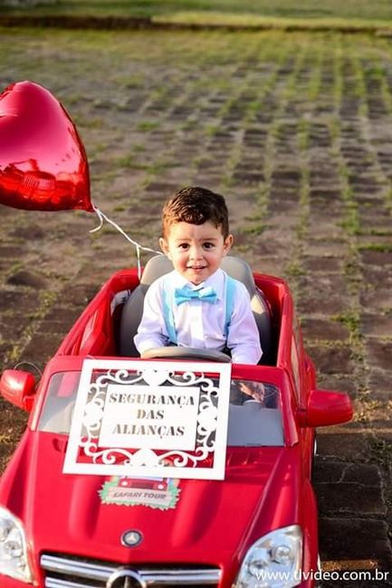 Nosso pajem lindo!