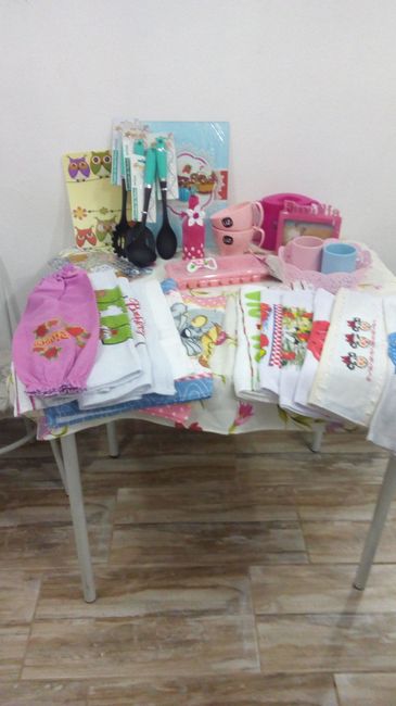 Mais presentes no dia seguinte! hahahh
