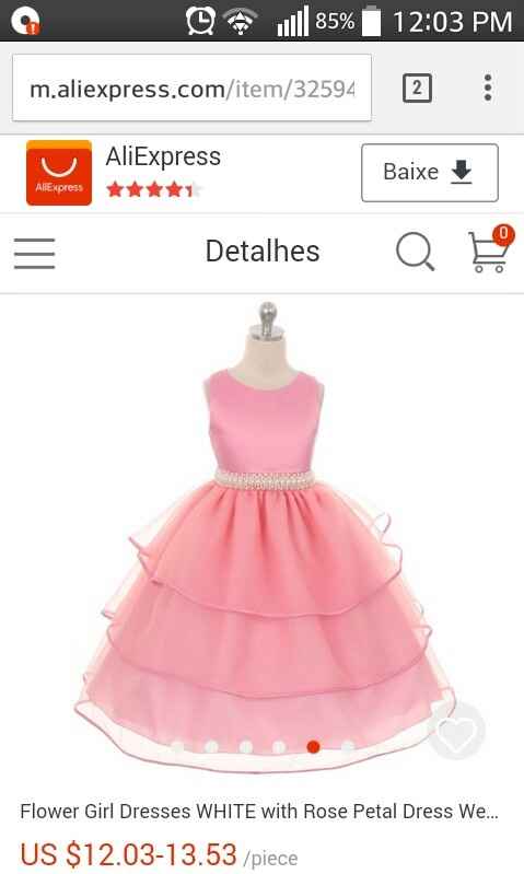 Vestidos daminhas - 1