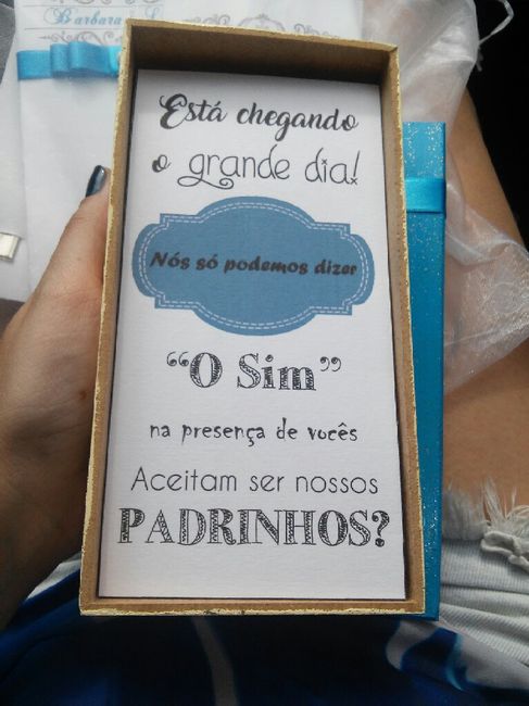 Entregas dos convites dos padrinhos - 2