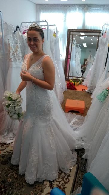 Vestido em casa !!! - 2