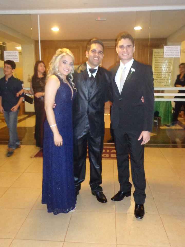 Eu, meu Irmão e meu Noivo!!!