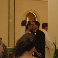 O Beijo!!! Enfim Casados!!