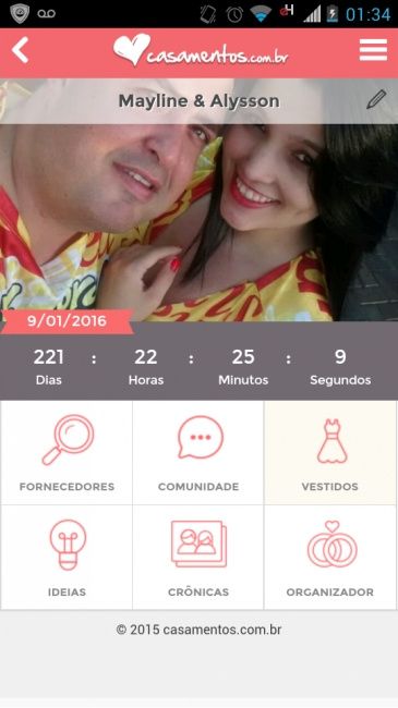 Faltam quantos dias para o seu casamento??? - 1