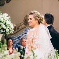 Penteado com véu por baixo - 1