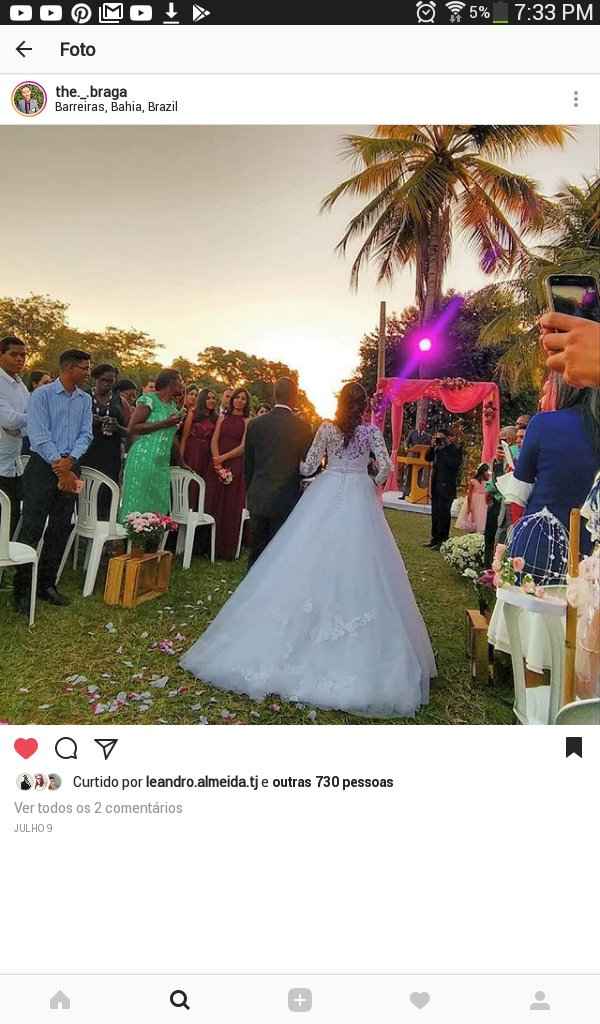 Fotos tirada por um convidado