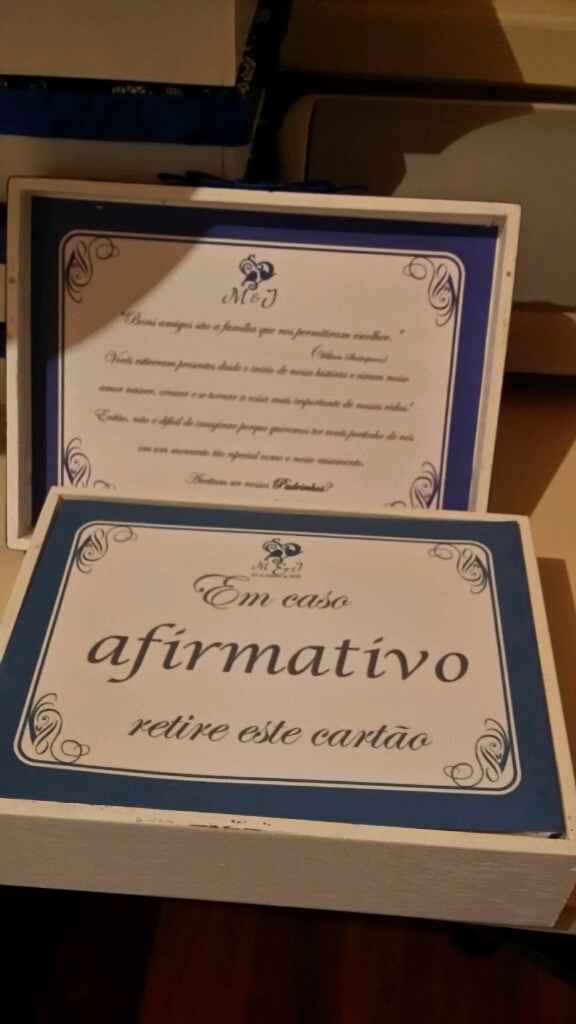 Caixa convite padrinhos pronta - 4