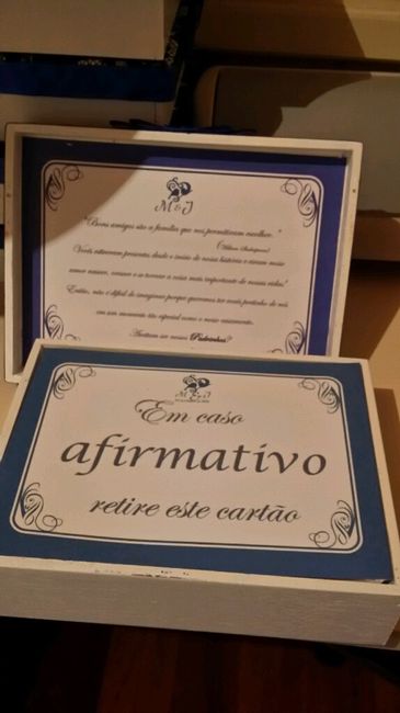 Caixa convite padrinhos pronta - 4