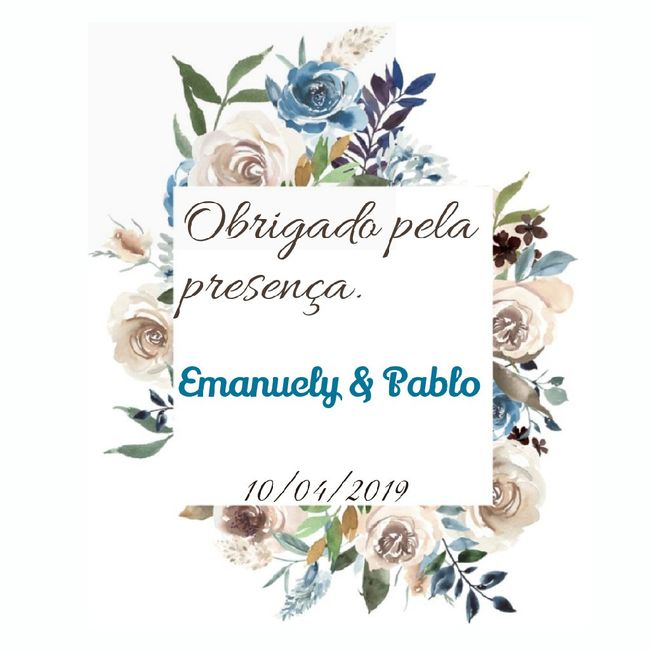 Convite de casamento ! - 1