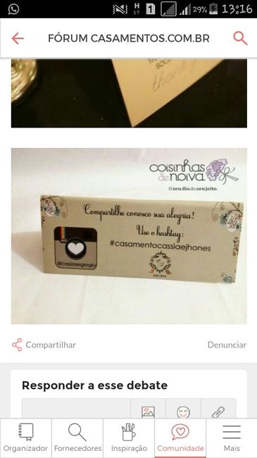 Hashtags para casamento . inesquecível ou dispensável? - 1