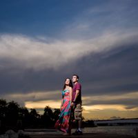 Pré-weddings na comu - Foto de pôr do sol - 2