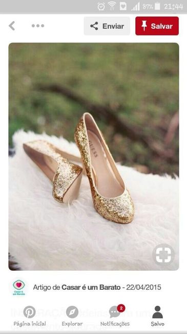 Quer cor de sapato usar? - 1