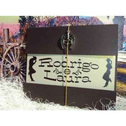 Convite Tema Country/Sertanejo