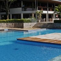 A piscina...