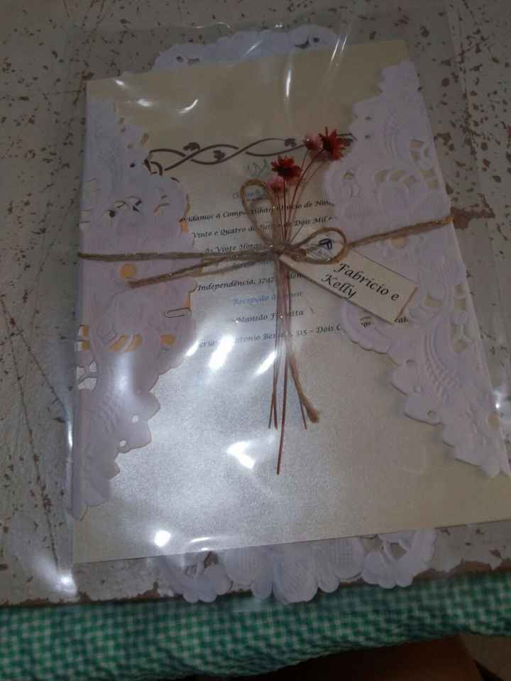 Meu convite de casamento