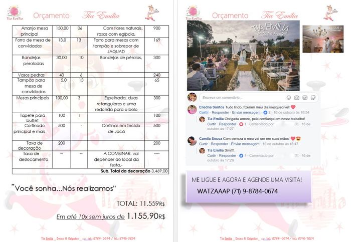 ORÇAMENTO