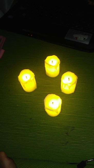 Velas decorativas