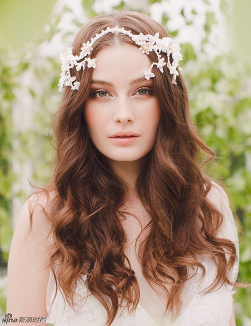 Bride hair