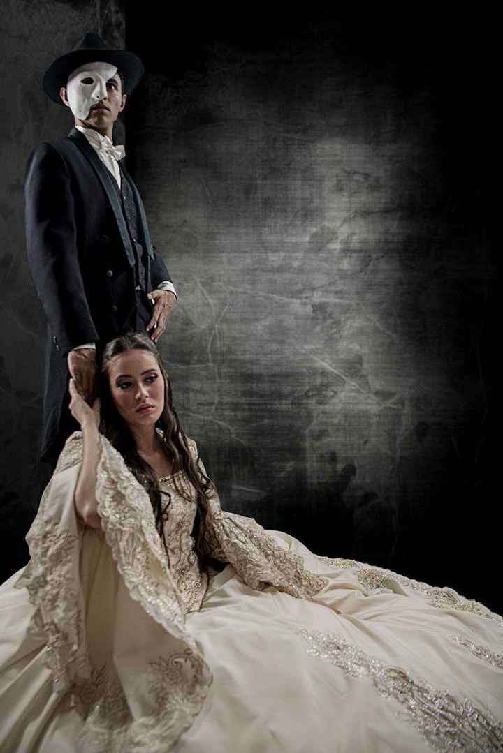 Casamento inspirado no filme: O fantasma da ópera