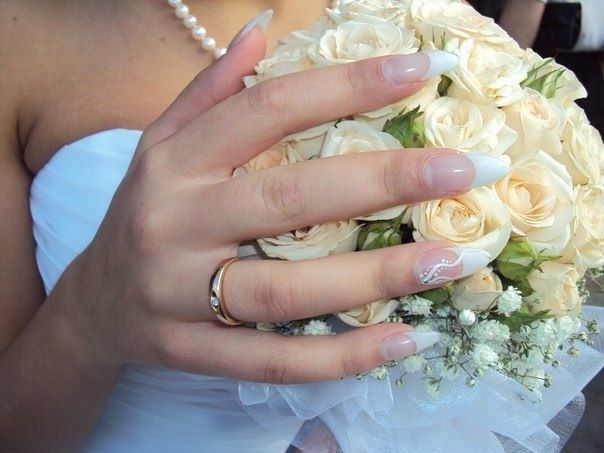 unhas para noivas