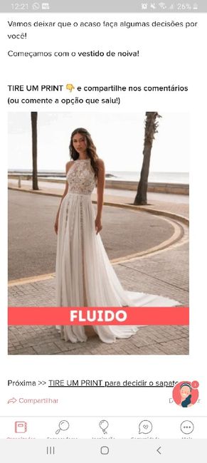 TIRE UM PRINT para decidir o vestido 31