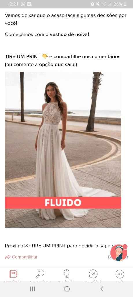 TIRE UM PRINT para decidir o vestido - 1