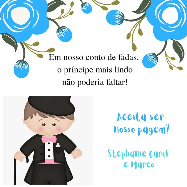 Convite para pais, padrinhos e madrinhas 4