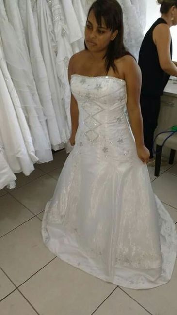 Primeira prova do vestido - 1