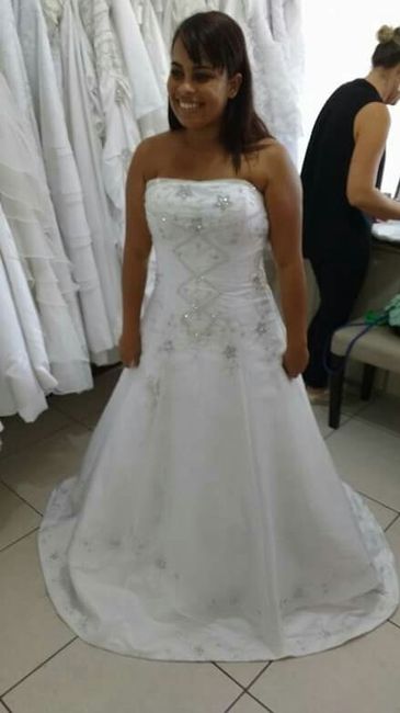Primeira prova do vestido - 2
