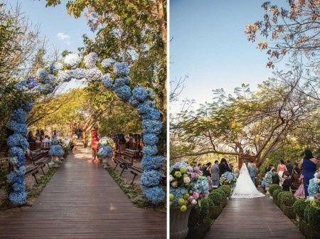 Arco de entrada da Cerimônia